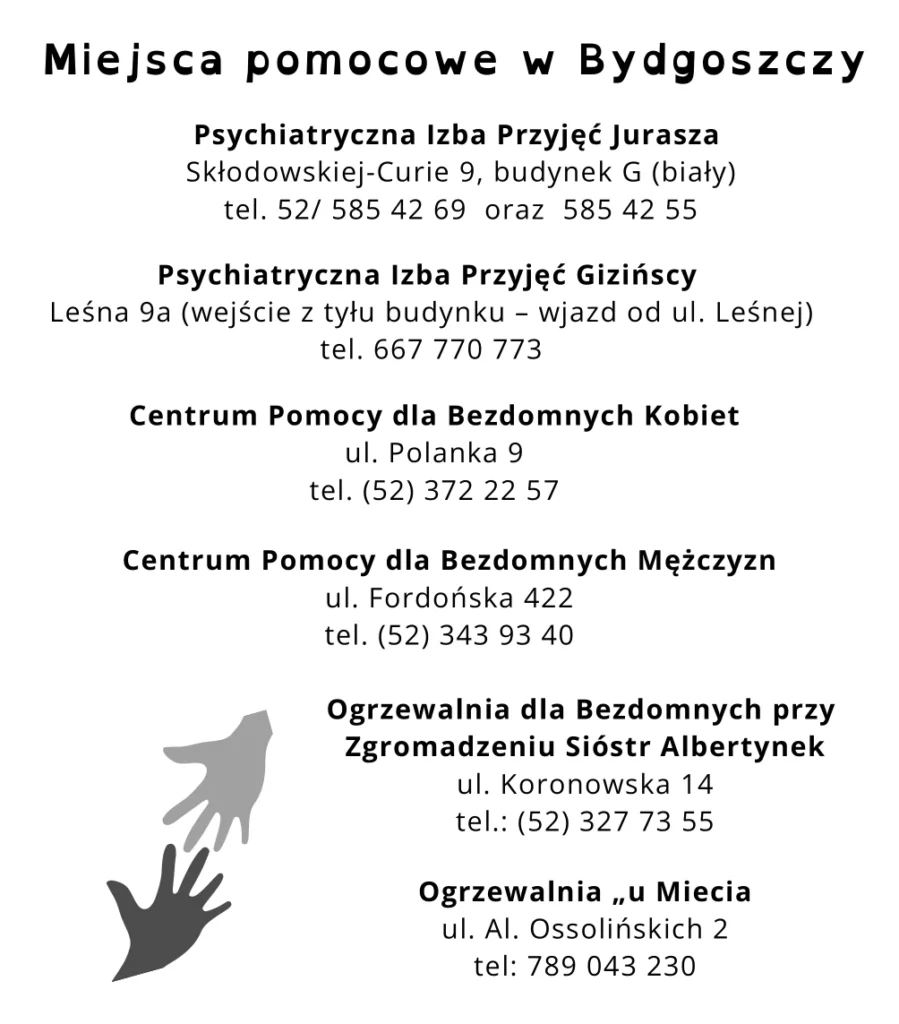 Miejsca Pomocowe w Bydgoszczy