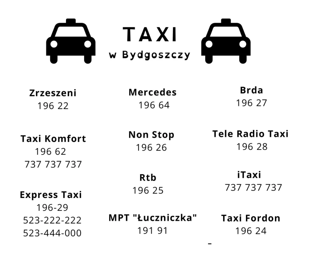 Taxi w Bydgoszczy